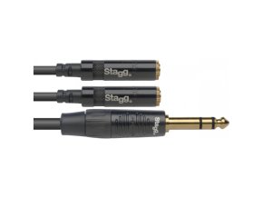 Stagg NYA010/PS2MJSR, audio redukce, délka 0,1 m