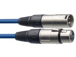 Stagg SMC10 CBL, mikrofonní kabel XLR/XLR, 10m, modrý