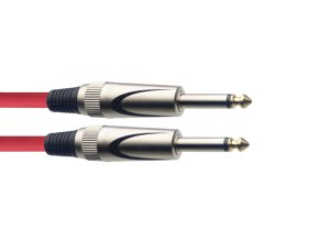 Stagg SGC6DL CRD, kabel JACK/JACK, 6 m, červený