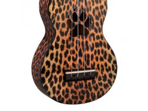 Mahalo ukulele leopard print