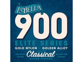 LA BELLA 900 nylonové struny s leštěnou úpravou