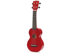 Mahalo sopránové ukulele červené obal zdarma MR1 rd 1