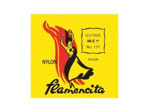 měkké nylonové struny na kytaru savarez flamencita 170 11zon