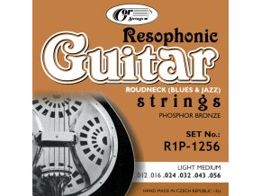 GORSTRINGS R1P-1256 Phospor Bronze ROUNDNECK 012"- 056" Blues/Jazz