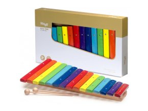 xylofon dřevěné kameny, 2 oktávy, 15 kamen