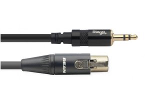 kabel mini XLR samice/mini jack 3.5 stereo