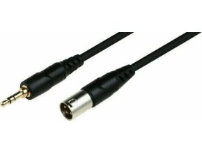 kabel XLR samec jack 3,5 stereo 11zon
