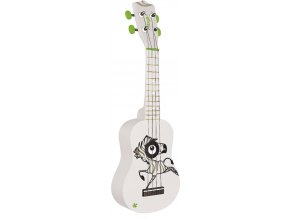 stagg ukulele zebra