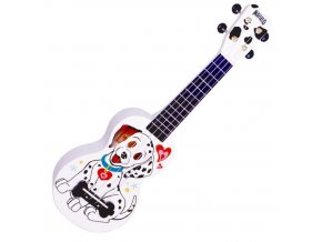 Mahalo sopránové ukulele dalmatian white obal zdarma 1