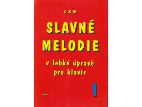 slavné melodie v lehké úpravě pro klavír 1 + CD