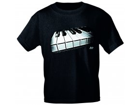 3400079 hudební tričko klavírista muzikant klávesák