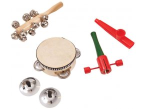 dětské hudební nástroje sady pp world percussion pk10 music box