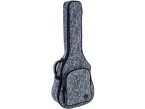 krásný džínový šedý obal se vzorem na akustickou kytaru ortega ogbac blj 1