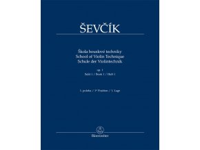 ševčík op.1 sešit 1