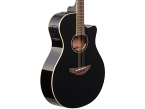 APX600 elektro akustická kytara černá a