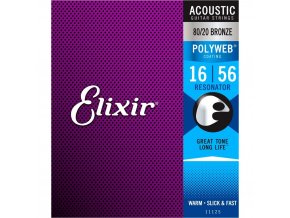 elixir 11125 Resonator struny pro dobro 016 056 dlouhá životnost