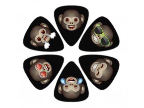 trsátko s obrázkem opičky perris leathers emoji picks vii monkey