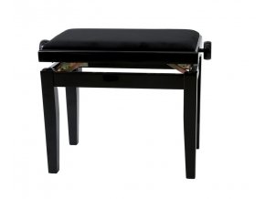 klavírní stolička černá vysoký lesk GEWA Německo 1