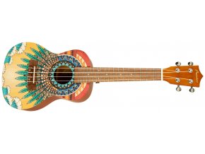 koncertní ukulele bamboo sunset 23 zdarma obal a trsátko