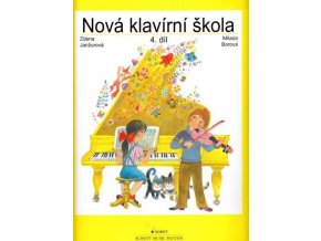 Janžurová, Borová - Nová klavírní škola IV