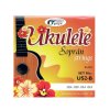 Gorstrings US2 B Black struny na sopránové ukulele