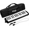 Stagg MELOSTA32 BK, klávesová harmonika, černá