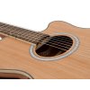Dimavery CN-500, elektroakustická klasická kytara 4/4, přírodní