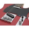 Dimavery TL-401, elektrická kytara, červená