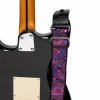 Stagg SWO-PSLY 1 PNK, kytarový popruh, vzor paisley, růžový
