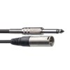 Stagg SAC3PXM DL, kabel XLR samec/JACK, 3m