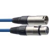 Stagg SMC10 CBL, mikrofonní kabel XLR/XLR, 10m, modrý