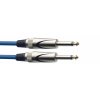 Stagg SGC3DL CBL, kabel JACK/JACK, 3 m, modrý
