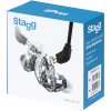 Stagg SPM-235 TR, in-ear sluchátka, transparentní