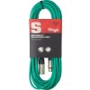mikrofonní kabel 10m zelený