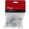 25024320 STAGG Ladící mechanikapro baskytaru, uzavřená die cast, chrom. 1