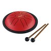 NINO Percussion Mini Melody Steel Tongue Drum - red