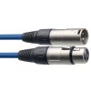 Stagg SMC3 CBL, mikrofonní kabel XLR/XLR, 3m, modrý