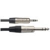 Stagg NAC3MPSPSR, propojovací kabel Jack 3,5 mm - Jack 6,3 mm stereo, 3m