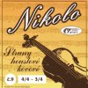 GORSTRINGS NIKOLO č.9 housle kusová struna E