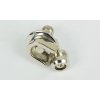 2300586 kytarový zámek na popruh řemen chrom LOCKSCHA CR a