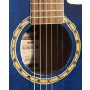 ashton sl29ceq tbb akustická kytara modrá ozvučená s vestavěnou ladičkou snímačem EQ 1