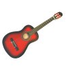 klasická kytara červená pecka cgp 34 rb obal zdarma
