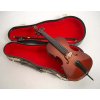 dárek pro muzikanta miniatura cello se smyčcem v kufříku