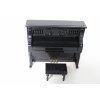 dárek pro klavíristu miniatura pianina se stoličkou a kufříkem 1