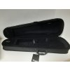 houslový kufr pevný lehčený na celé housle STAGG černý samet
