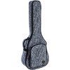 krásný džínový šedý obal se vzorem na akustickou kytaru ortega ogbac blj 1