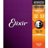 elixir nanoweb phosphor bronze light 012 053