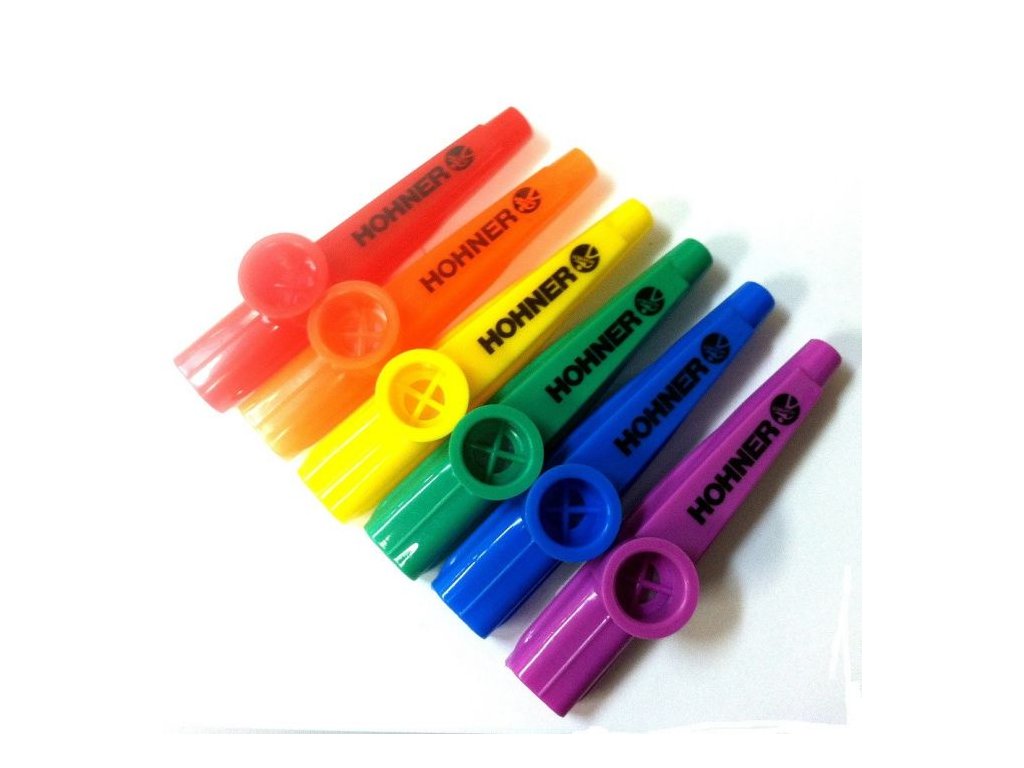 Kazoo HOHNER barevné s nápisem