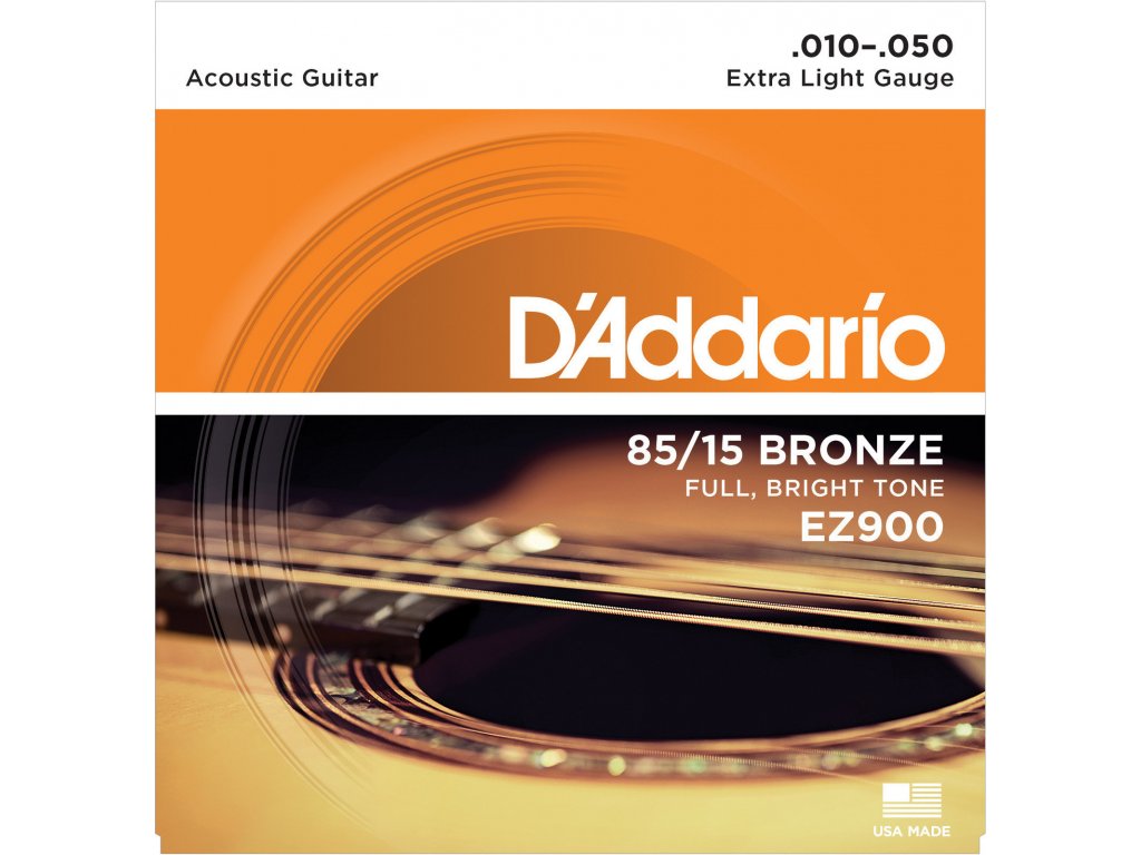 D'Addario EZ900 Extra Light - struny na akustickou kytaru