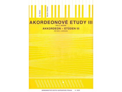 Akordeonové etudy III - J.Ondruš, M.Dikánová